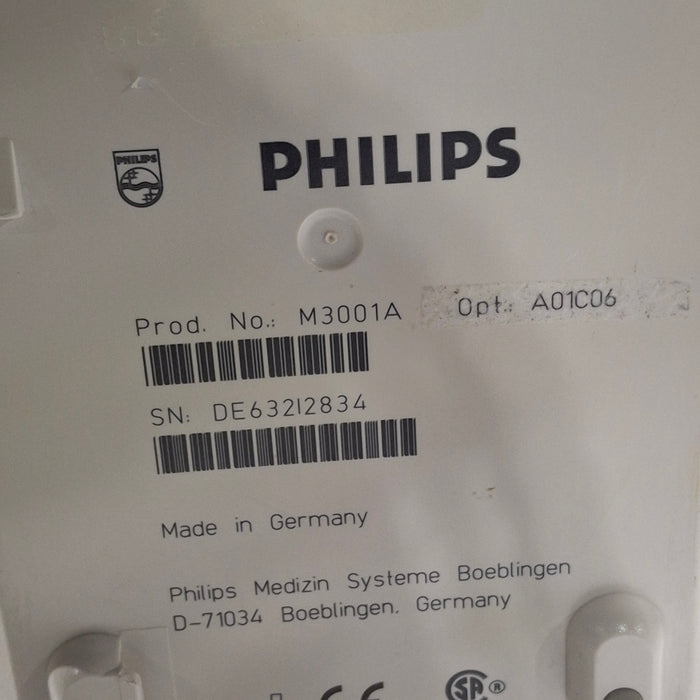 Philips M3001A-A01C06 Fast SpO2, NIBP, ECG, Temp, IBP MMS Module