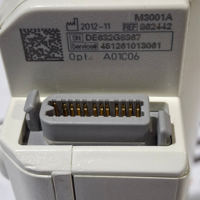 Philips M3001A-A01C06 Fast SpO2, NIBP, ECG, Temp, IBP MMS Module