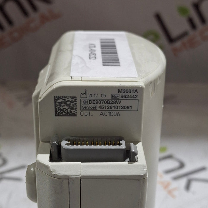 Philips M3001A-A01C06 Fast SpO2, NIBP, ECG, Temp, IBP MMS Module