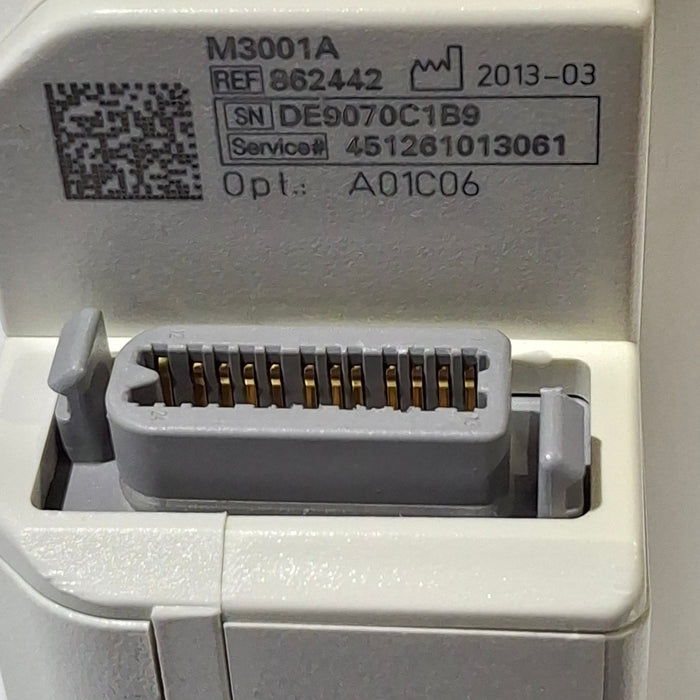 Philips M3001A-A01C06 Fast SpO2, NIBP, ECG, Temp, IBP MMS Module