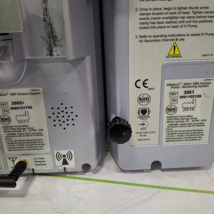 Iradimed MRidium 3860+ w/3861 MRI Infusion Pump