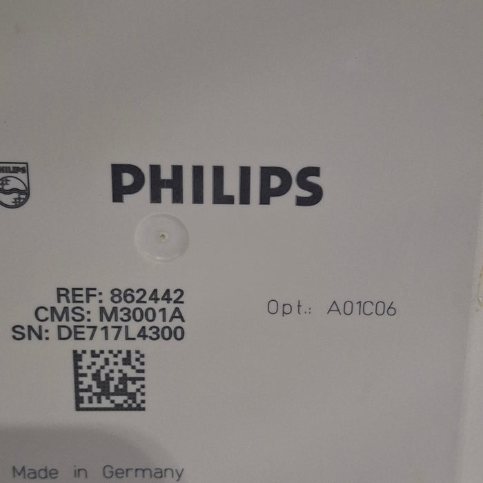 Philips M3001A-A01C06 Fast SpO2, NIBP, ECG, Temp, IBP MMS Module