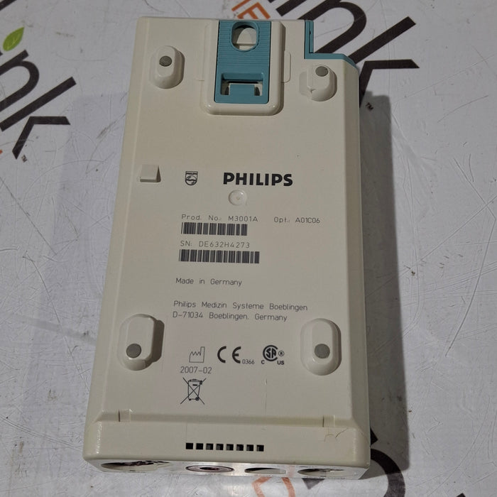 Philips Philips M3001A-A01C06 Fast SpO2, NIBP, ECG, Temp, IBP MMS Module Patient Monitors reLink Online