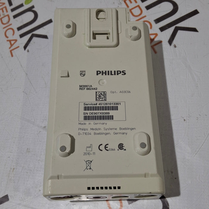 Philips Philips M3001A-A03C06 Masimo SpO2, NIBP, ECG, Temp, IBP MMS Module Patient Monitors reLink Online