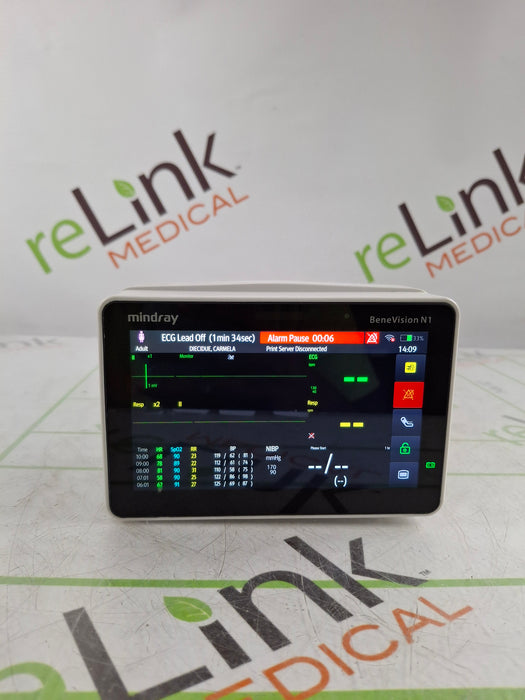 Mindray Benevision N1 Transport Patient Monitor