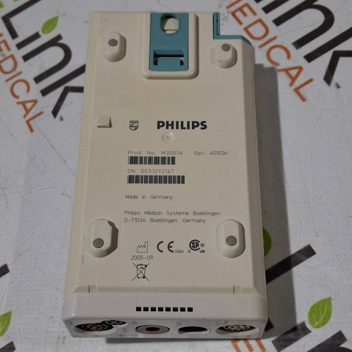 Philips M3001A-A01C06 Fast SpO2, NIBP, ECG, Temp, IBP MMS Module
