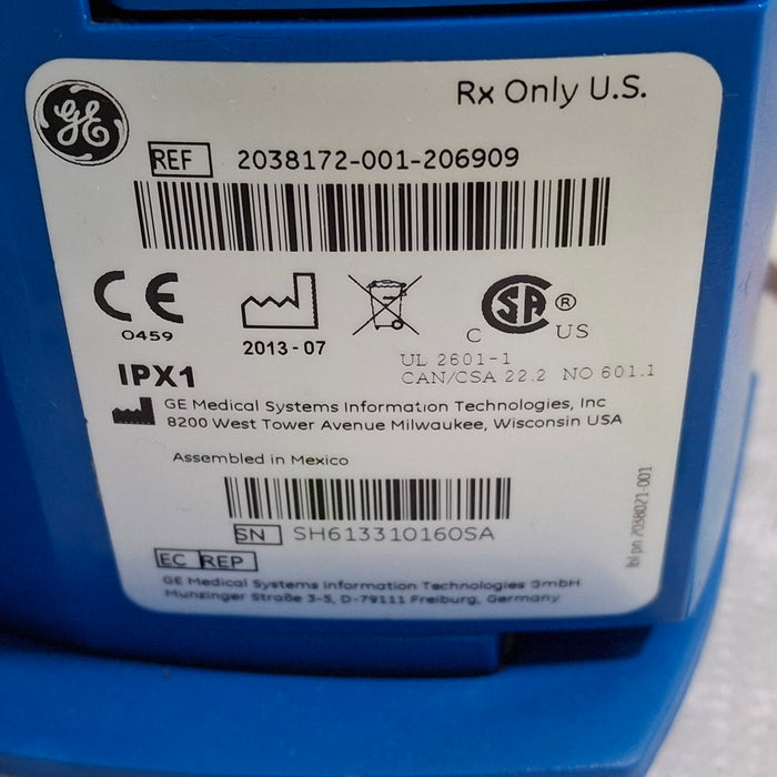 GE Healthcare GE Healthcare Dinamap V100 - NIBP, SpO2, Temp Vital Signs Monitor Patient Monitors reLink Online