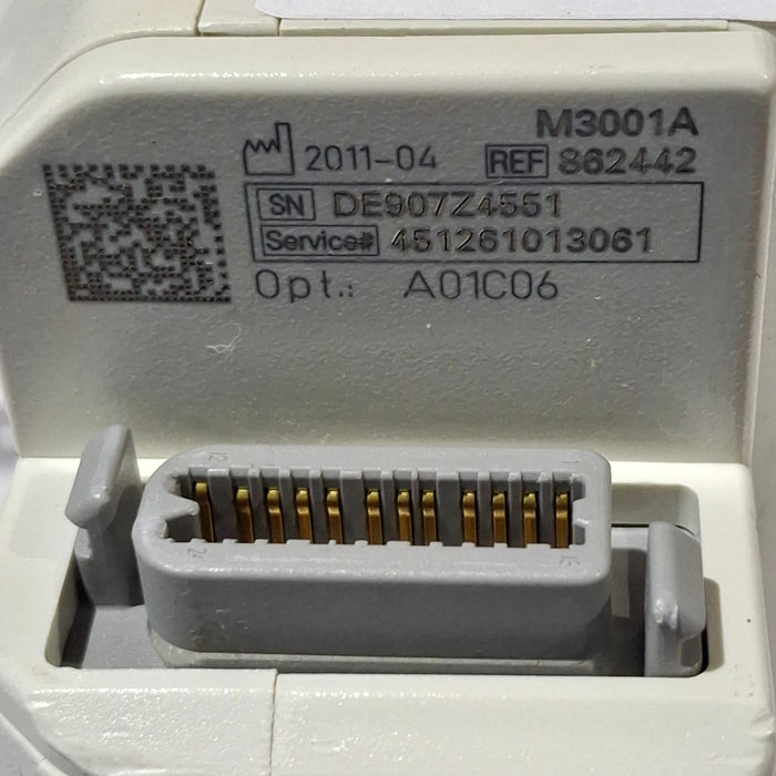 Philips M3001A-A01C06 Fast SpO2, NIBP, ECG, Temp, IBP MMS Module