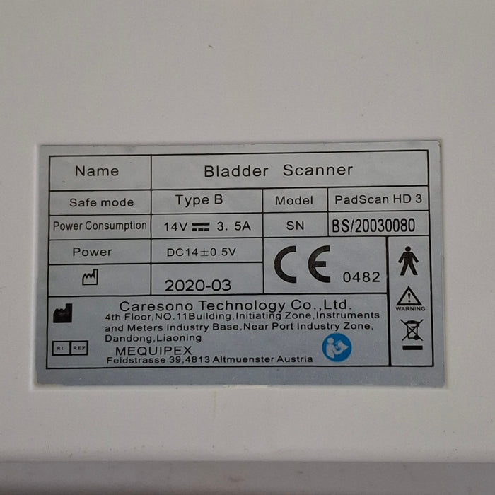 Caresono Technology Co.,Ltd. Caresono Technology Co.,Ltd. PadScan HD3 Bladder Scanner Surgical Equipment reLink Online