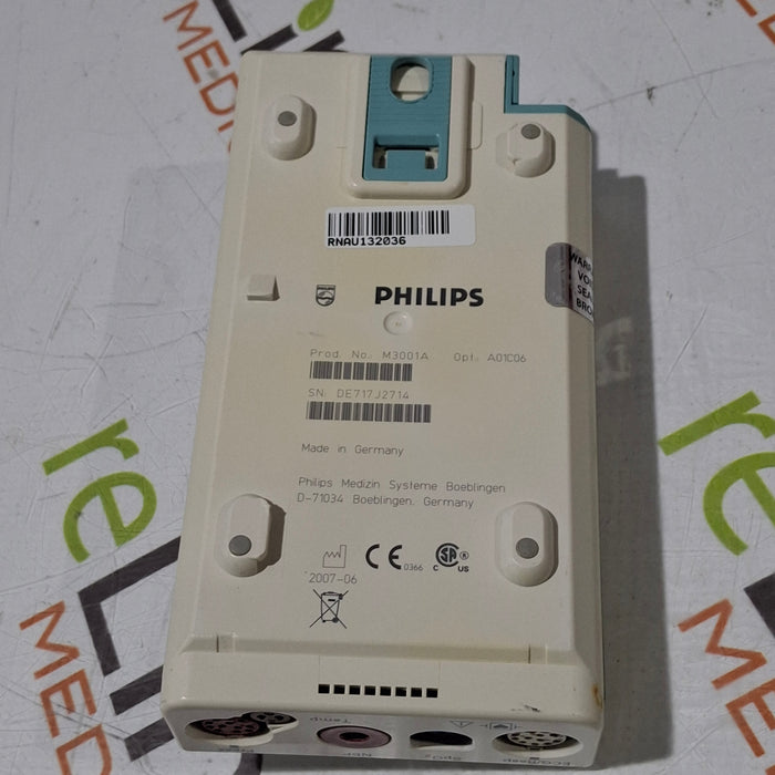 Philips Philips M3001A-A01C06 Fast SpO2, NIBP, ECG, Temp, IBP MMS Module Patient Monitors reLink Online