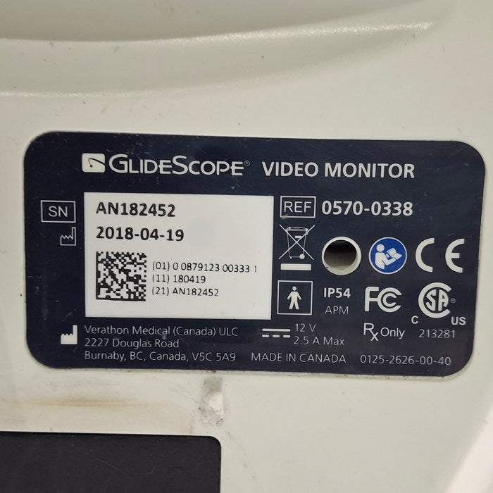 Verathon Medical, Inc Glidescope Video Laryngoscope