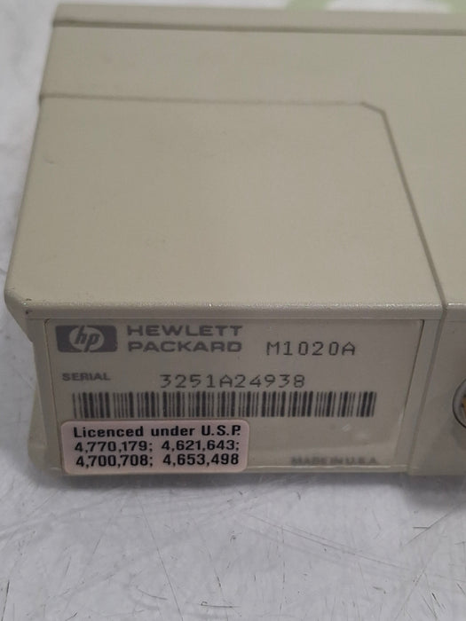 Hewlett Packard M1020A SpO2/PLETH Single Parameter Module