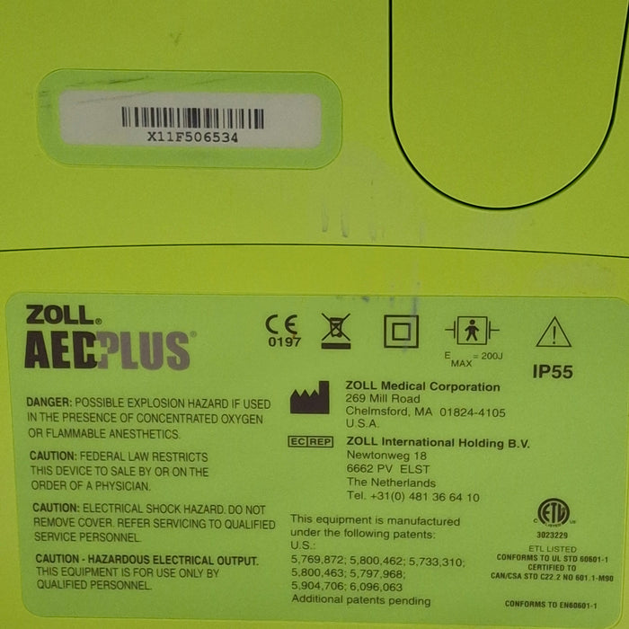 Zoll AED Plus