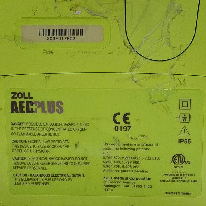 Zoll AED Plus