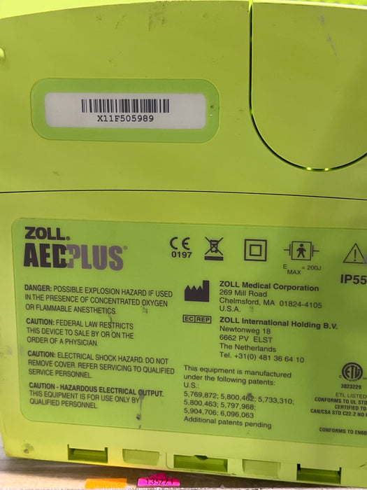 Zoll AED Plus