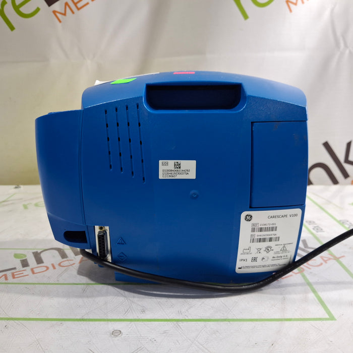 GE Healthcare Dinamap V100 - NIBP, SpO2, Temp Vital Signs Monitor