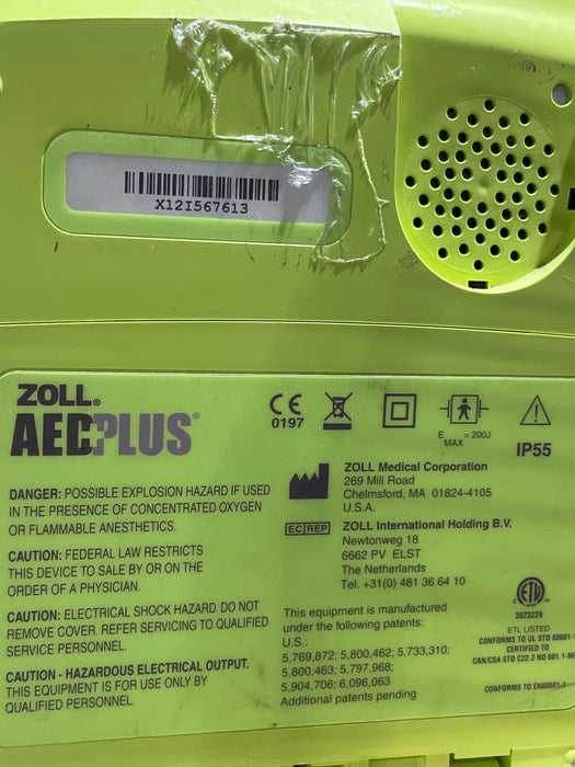 Zoll AED Plus