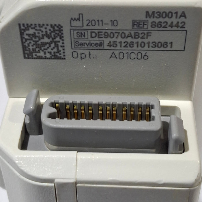 Philips M3001A-A01C06 Fast SpO2, NIBP, ECG, Temp, IBP MMS Module