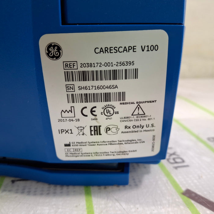 GE Healthcare Dinamap V100 - NIBP, SpO2, Temp Vital Signs Monitor