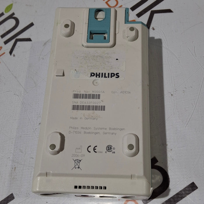 Philips M3001A-A01C06 Fast SpO2, NIBP, ECG, Temp, IBP MMS Module