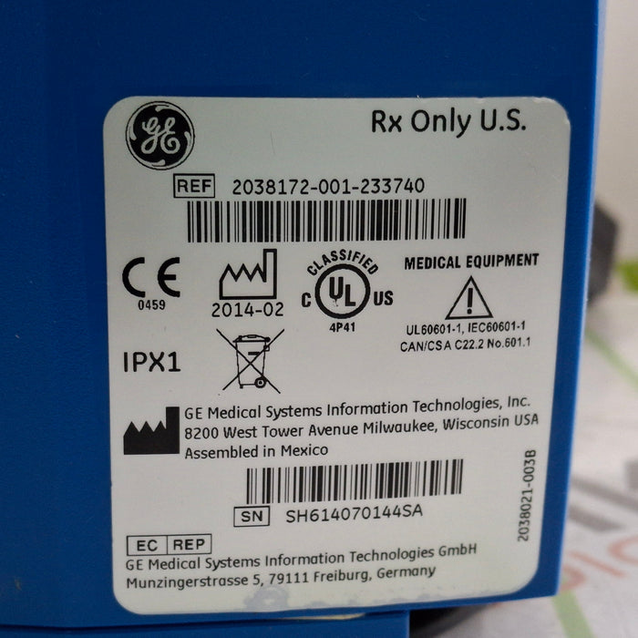 GE Healthcare Dinamap V100 - NIBP, SpO2, Temp Vital Signs Monitor