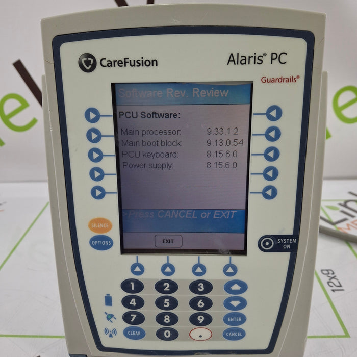 CareFusion Alaris 8015 Small Screen POC Infusion Pump