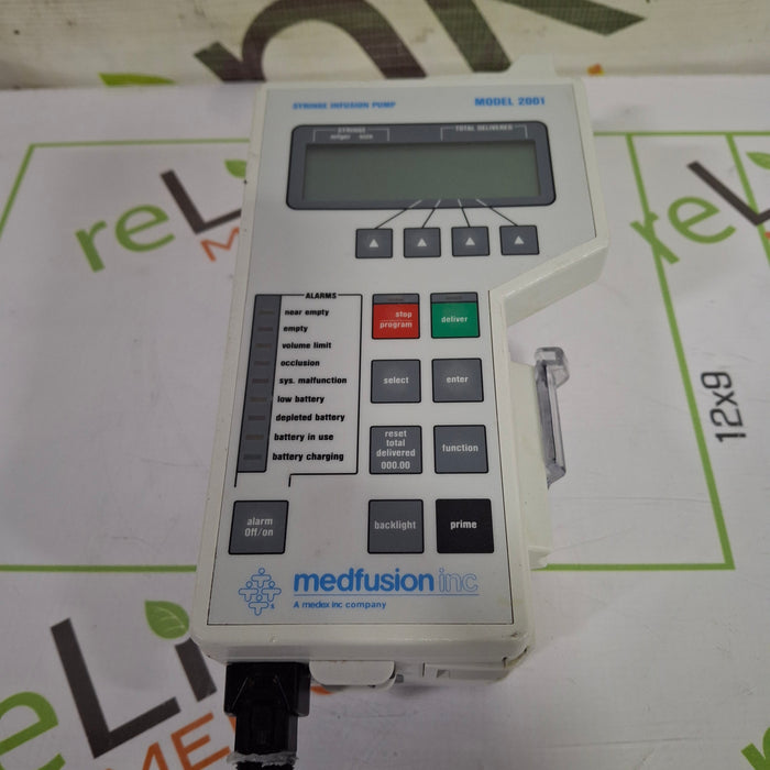 Smiths Medical Medfusion 2001 Syringe Infusion Pump