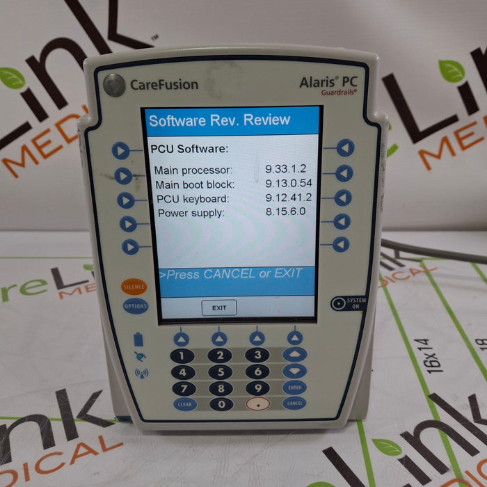 CareFusion Alaris 8015 Large Screen POC Infusion Pump