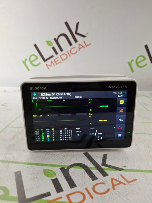 Mindray Benevision N1 Transport Patient Monitor