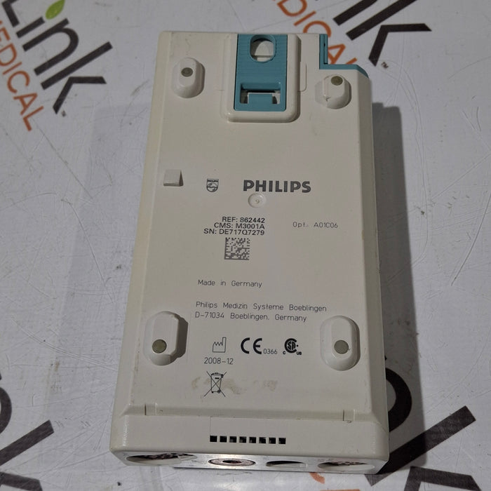 Philips M3001A-A01C06 Fast SpO2, NIBP, ECG, Temp, IBP MMS Module