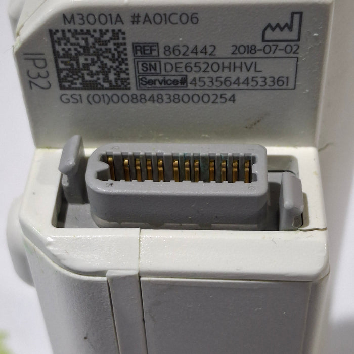 Philips M3001A-A01C06 Fast SpO2, NIBP, ECG, Temp, IBP MMS Module