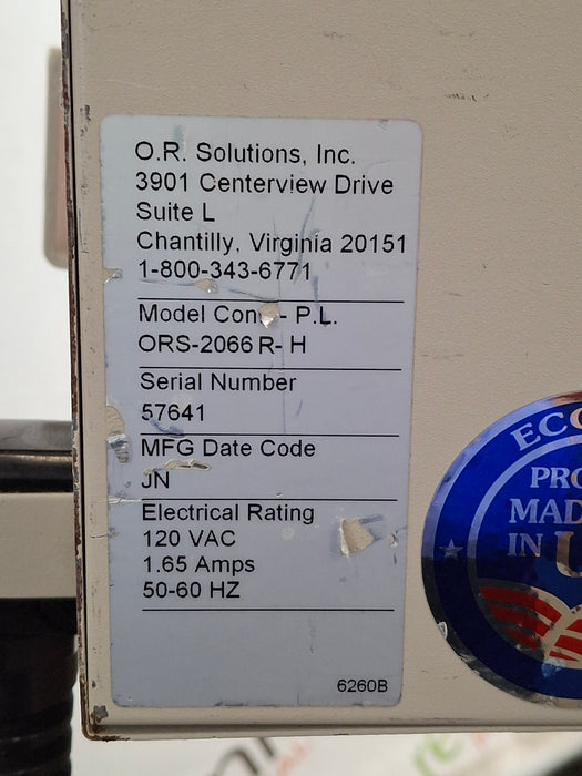 OR Solutions ORS-2066R Solution Warmer
