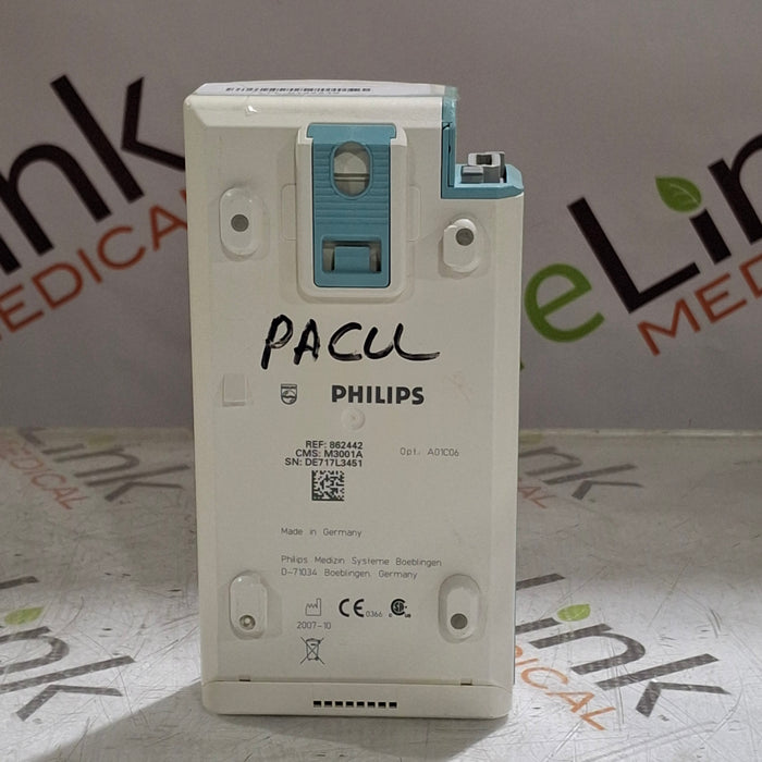 Philips M3001A-A01C06 Fast SpO2, NIBP, ECG, Temp, IBP MMS Module