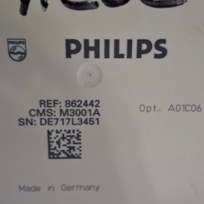 Philips M3001A-A01C06 Fast SpO2, NIBP, ECG, Temp, IBP MMS Module
