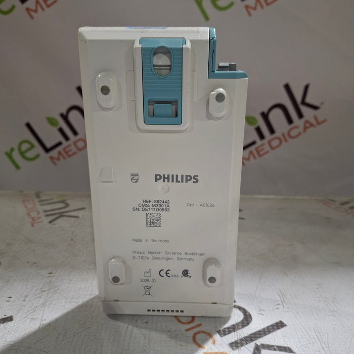 Philips Philips M3001A-A01C06 Fast SpO2, NIBP, ECG, Temp, IBP MMS Module Patient Monitors reLink Online