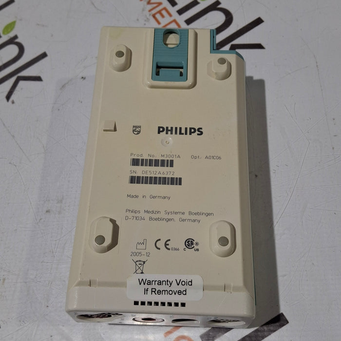 Philips Philips M3001A-A01C06 Fast SpO2, NIBP, ECG, Temp, IBP MMS Module Patient Monitors reLink Online
