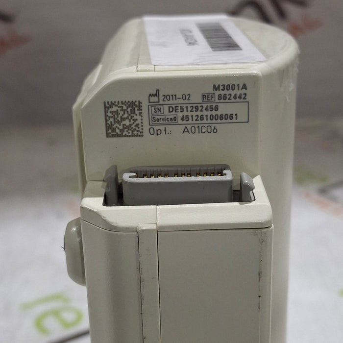 Philips M3001A-A01C06 Fast SpO2, NIBP, ECG, Temp, IBP MMS Module