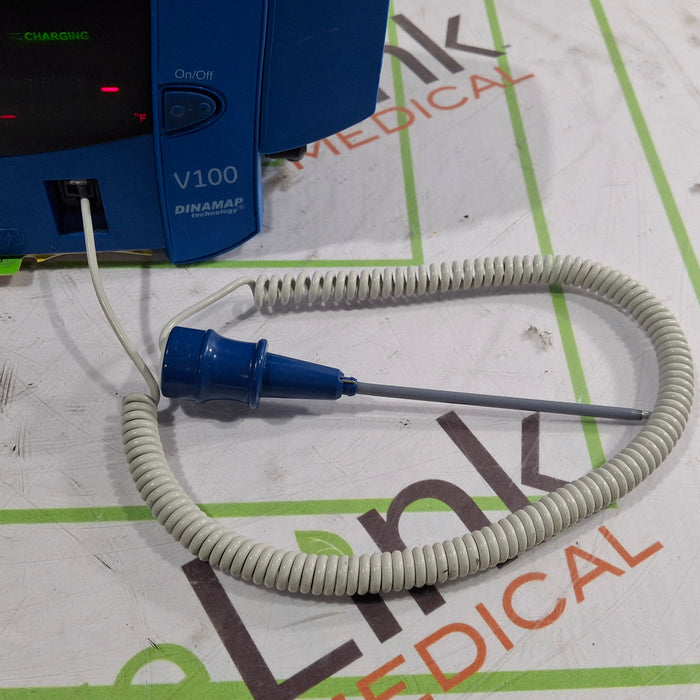 GE Healthcare Dinamap V100 - NIBP, SpO2, Temp Vital Signs Monitor