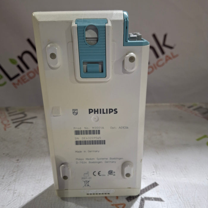 Philips Philips M3001A-A01C06 Fast SpO2, NIBP, ECG, Temp, IBP MMS Module Patient Monitors reLink Online