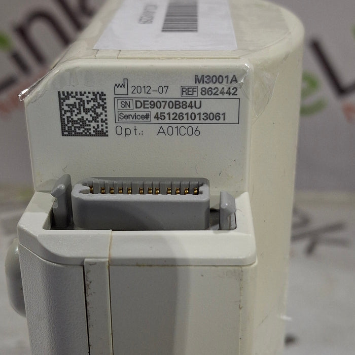 Philips M3001A-A01C06 Fast SpO2, NIBP, ECG, Temp, IBP MMS Module