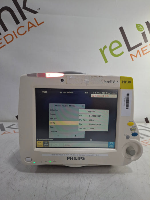 Philips IntelliVue MP30 Patient Monitor