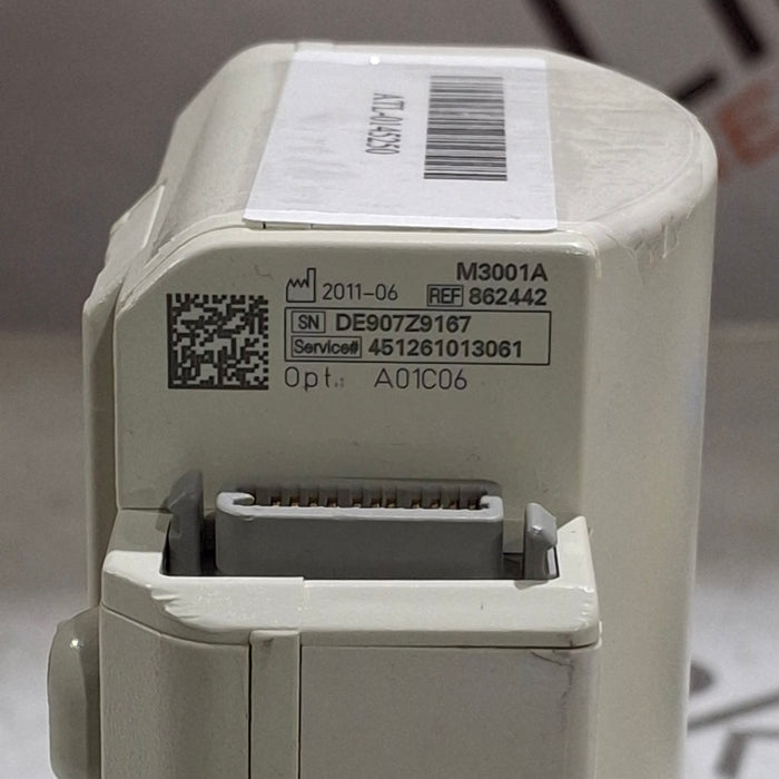 Philips M3001A-A01C06 Fast SpO2, NIBP, ECG, Temp, IBP MMS Module
