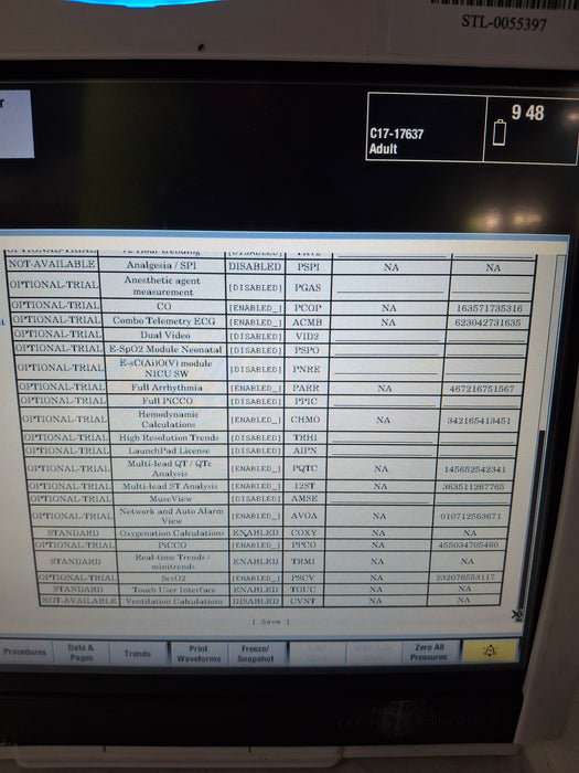 GE Healthcare Carescape B450 Critical Care Patient Monitor