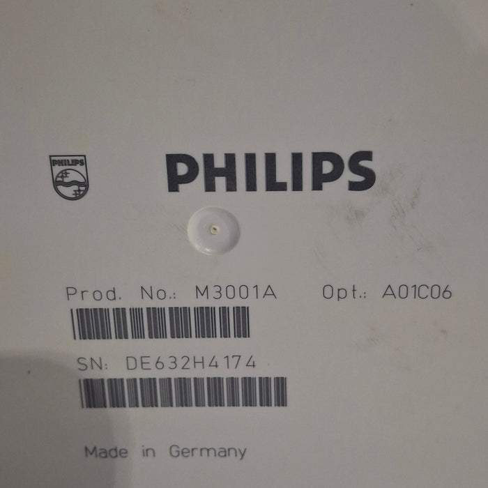 Philips M3001A-A01C06 Fast SpO2, NIBP, ECG, Temp, IBP MMS Module
