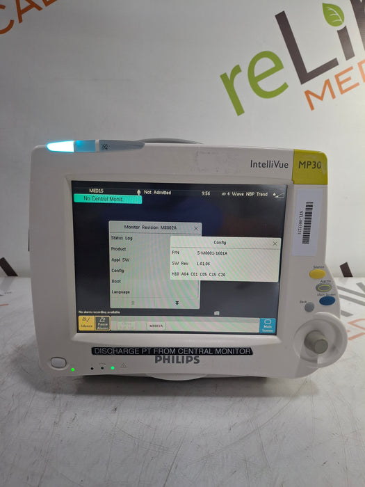 Philips IntelliVue MP30 Patient Monitor