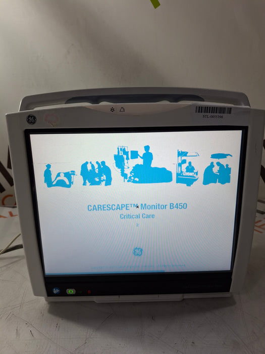 GE Healthcare Carescape B450 Critical Care Patient Monitor