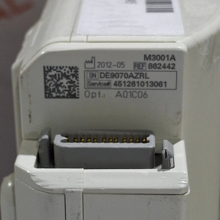 Philips M3001A-A01C06 Fast SpO2, NIBP, ECG, Temp, IBP MMS Module