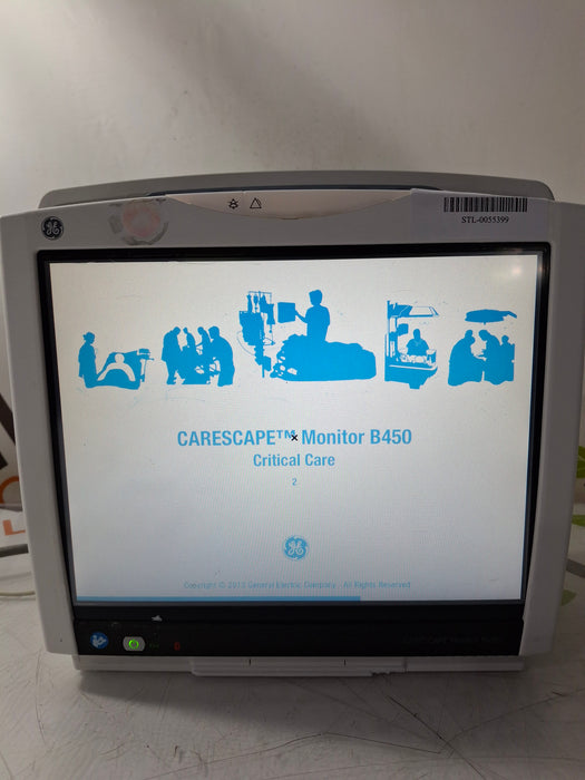 GE Healthcare Carescape B450 Critical Care Patient Monitor