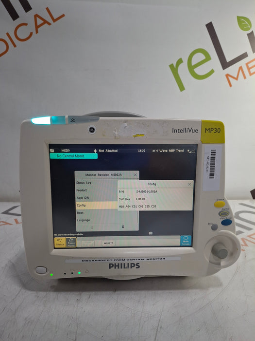 Philips IntelliVue MP30 Patient Monitor