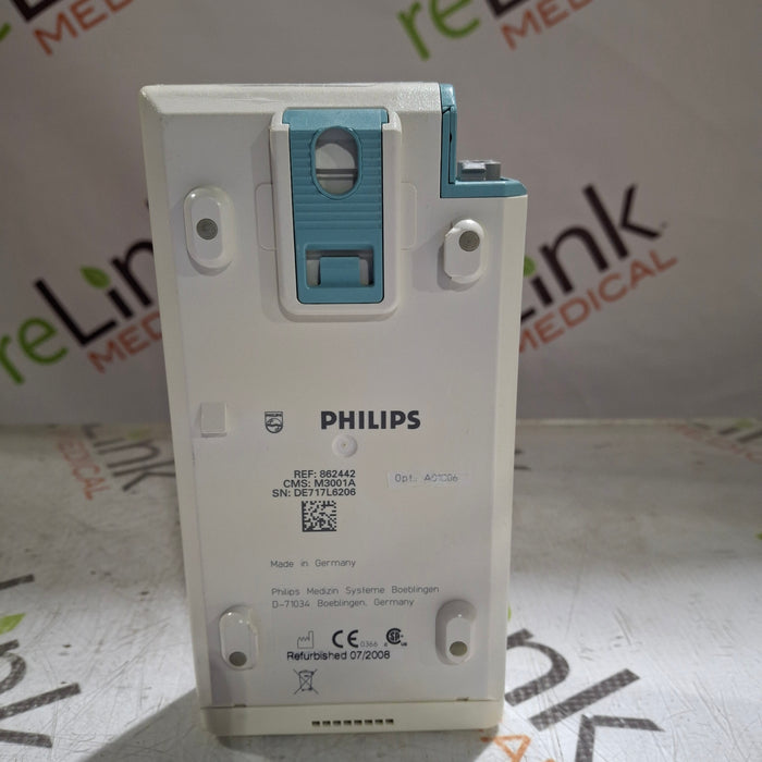 Philips Philips M3001A-A01C06 Fast SpO2, NIBP, ECG, Temp, IBP MMS Module Patient Monitors reLink Online